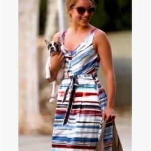 Anthropologie Moulinette Soeurs Afterlight Midi Dress Size 8